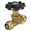 Tectite By Apollo 1/2 in. Brass Push-To-Connect Stop Valve with Drain FSBSV12WD